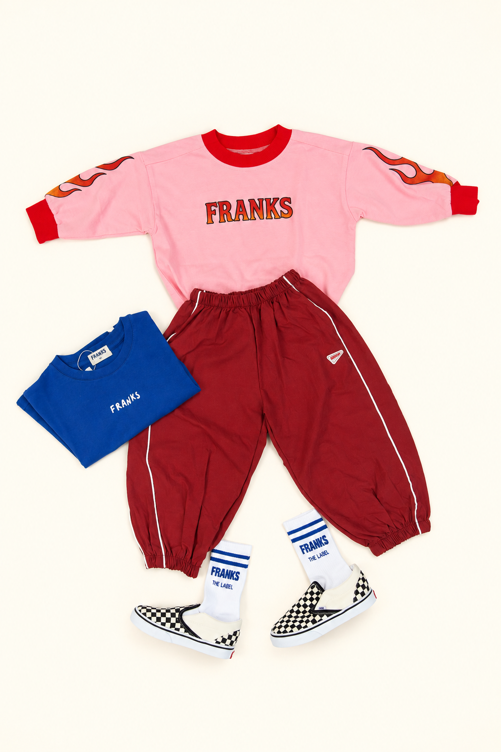 Track Pants - Red
