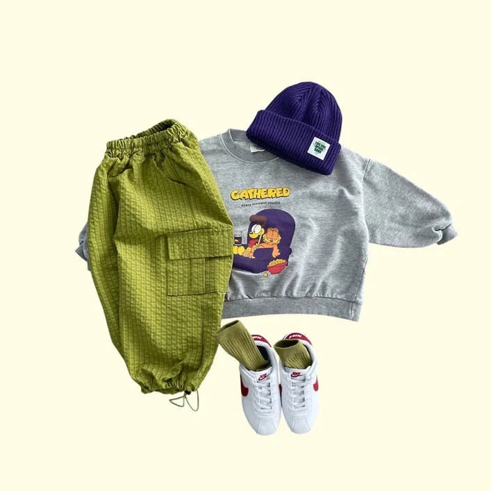Gathered Sweatshirt