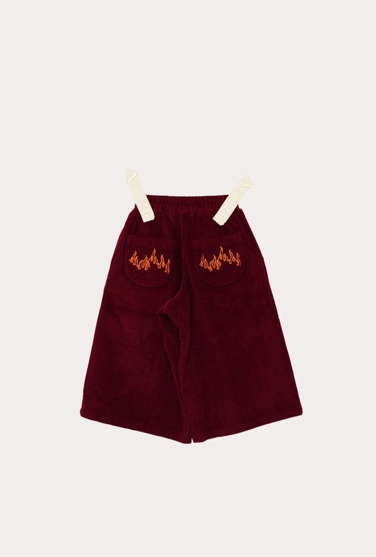 Blaze Cord Pants red flame