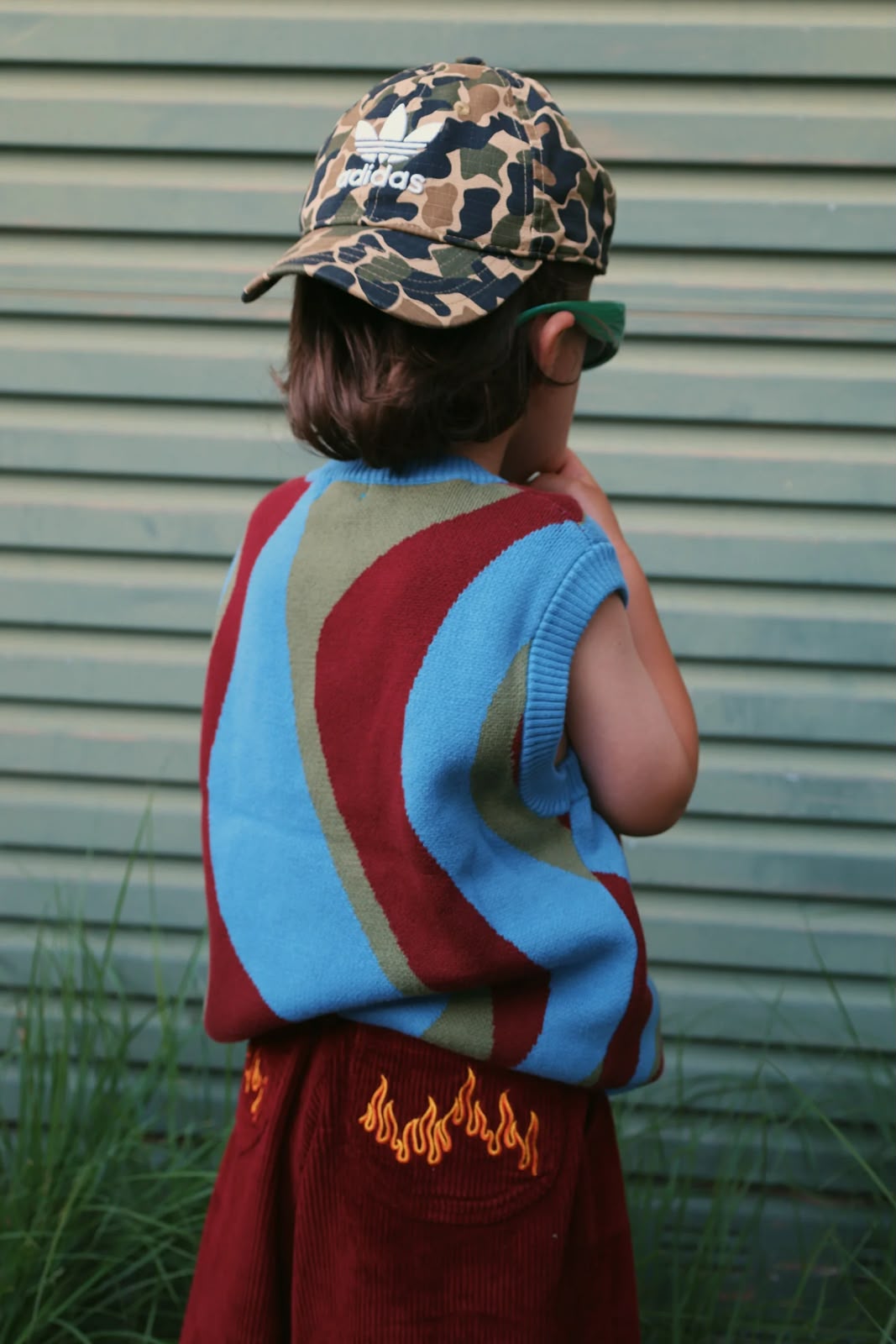 Johnny Vest in cherry ice swirl