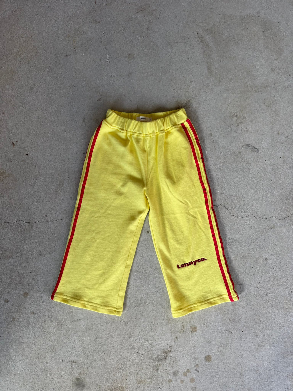 Kids Yellow Racer Pants