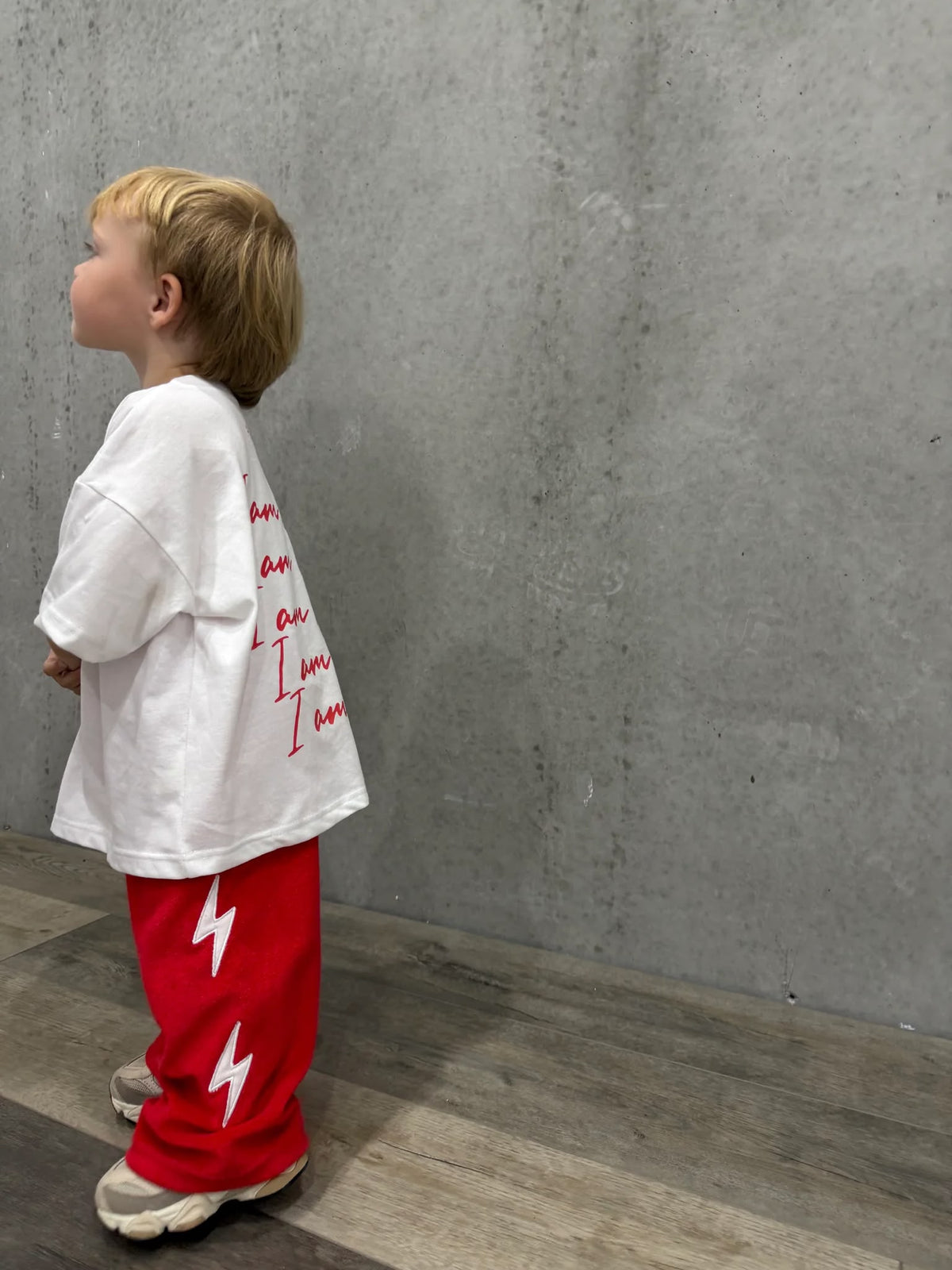 Lightning Terry Pant - Red
