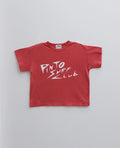 Pinto Surfclub Tee - Faded Red