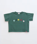 Pinto Tee - Green Multi Colour