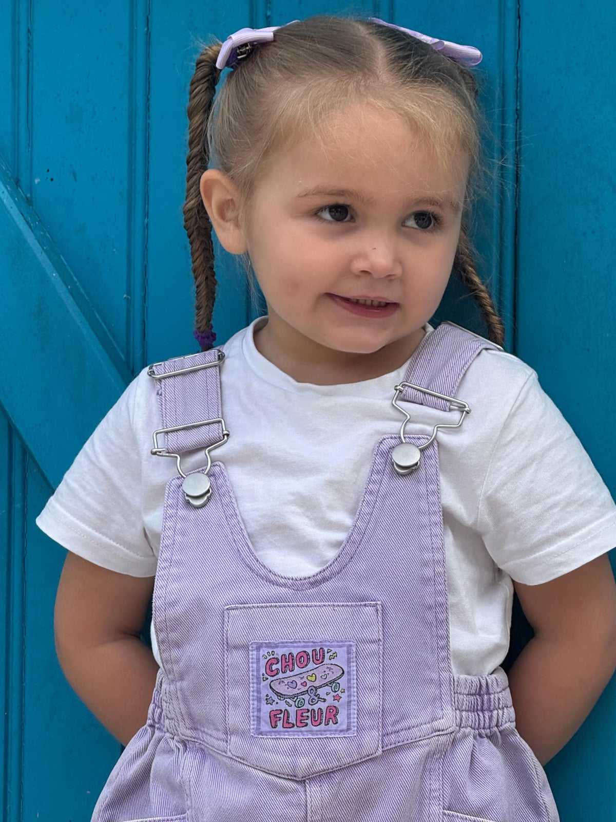 Purple Jack Denim Overalls