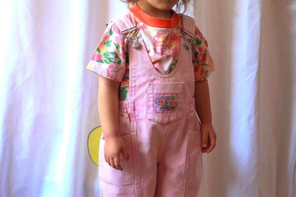 Josie Pink overalls