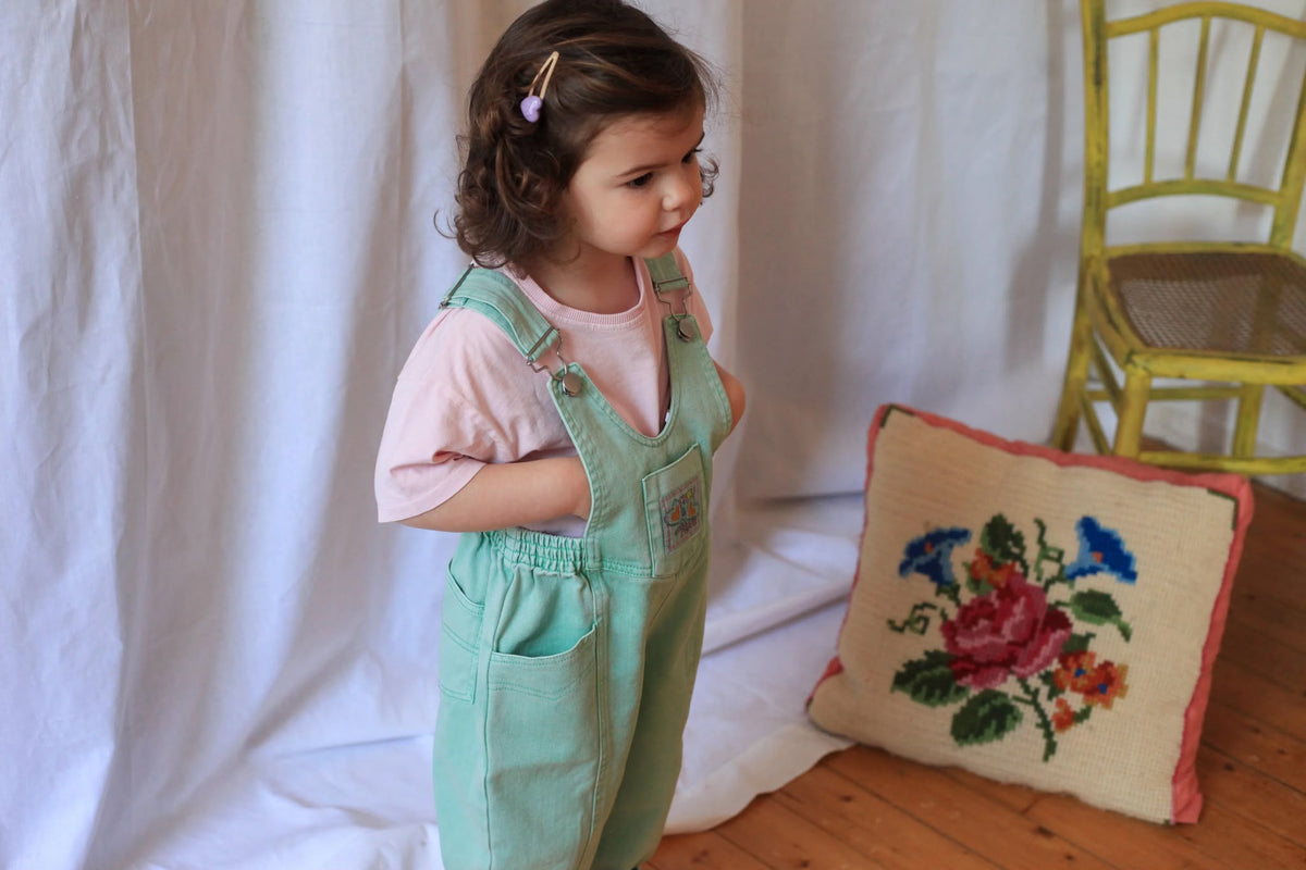 Charlie Green Denim overalls