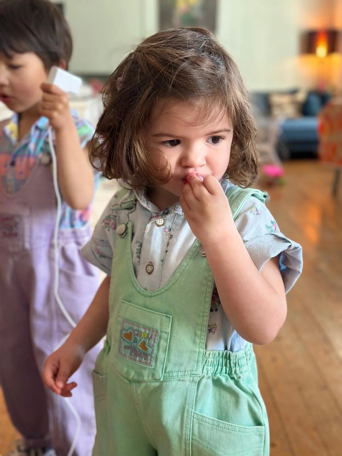 Charlie Green Denim overalls