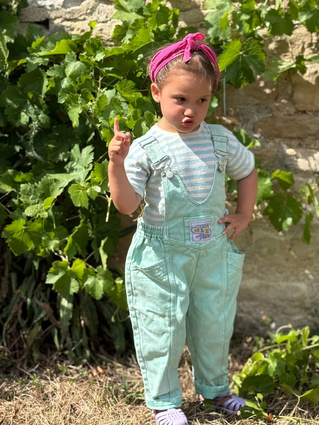 Charlie Green Denim overalls