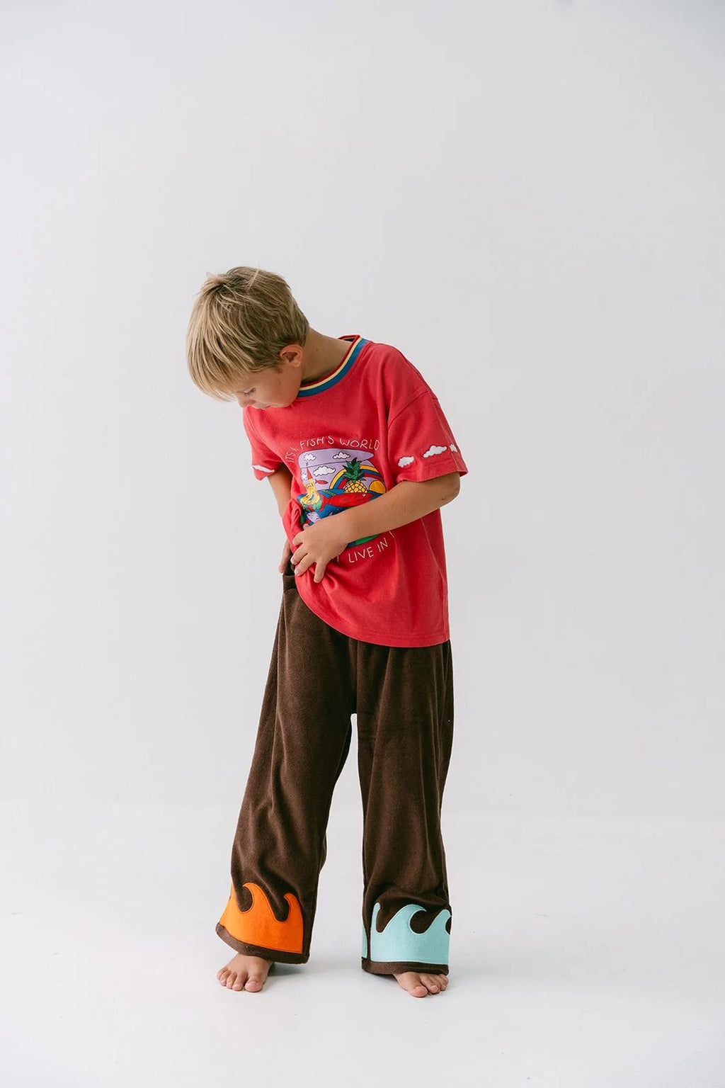 Wave Pants – Brown