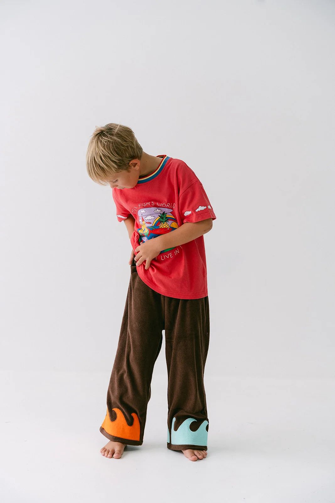 Wave Pants – Brown