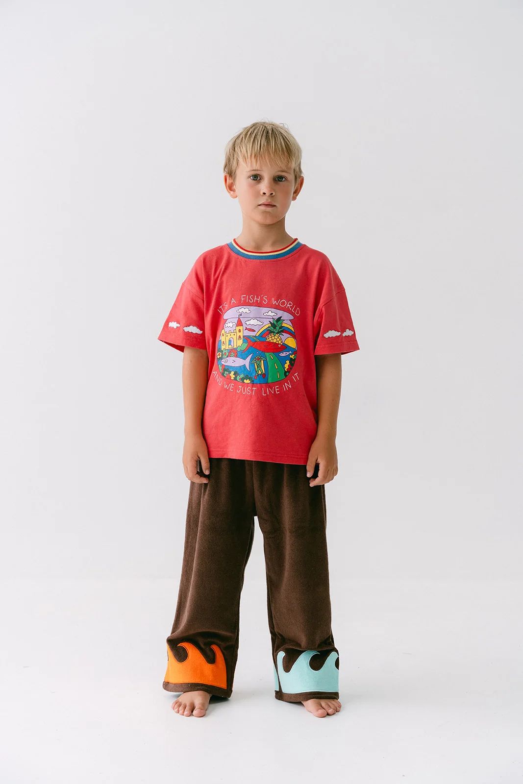 Wave Pants – Brown