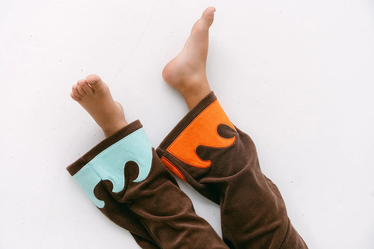 Wave Pants – Brown