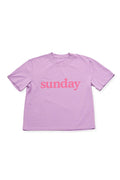 Sunday Tee - Purple