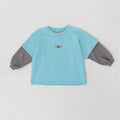 Double Layered Tee – Turquoise