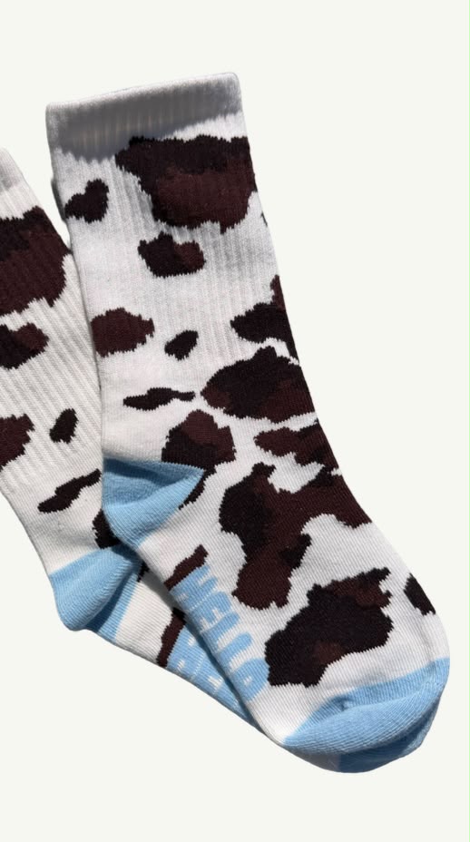Hello Socks – Cow Print