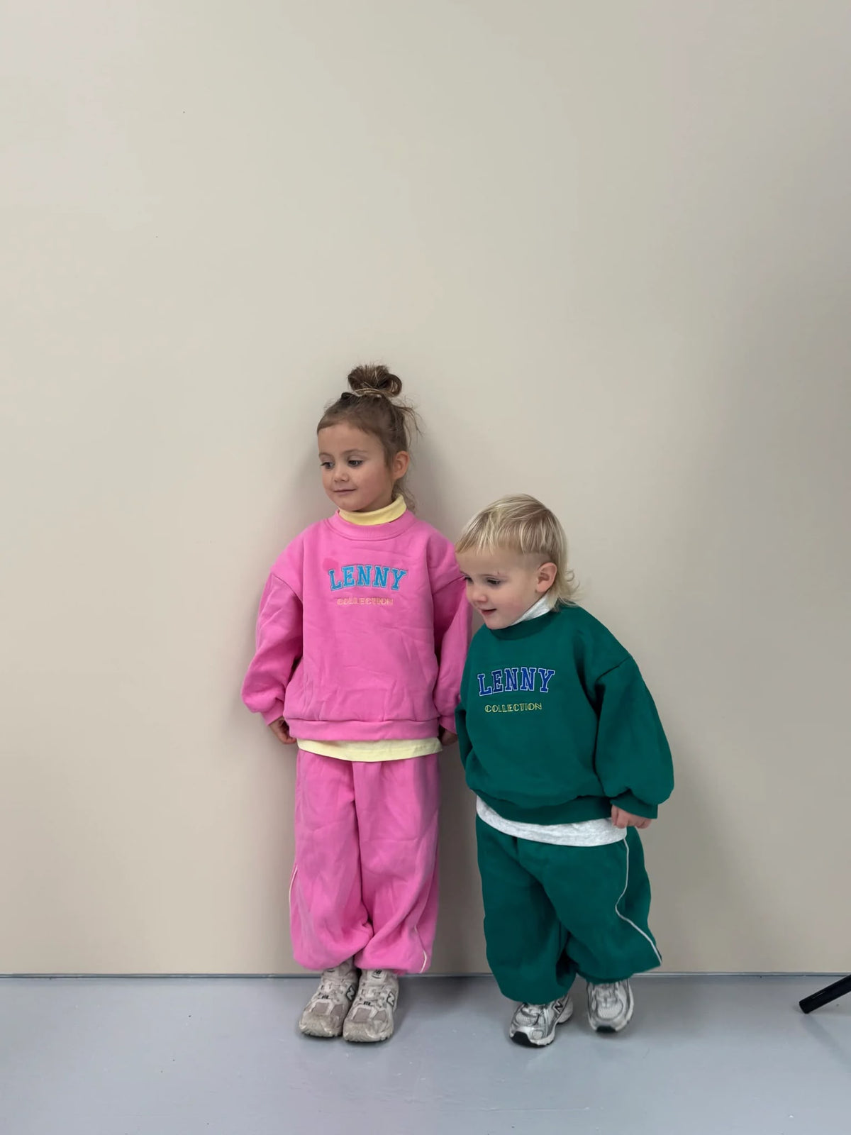 Tracksuit Set – Hot Pink/Yellow